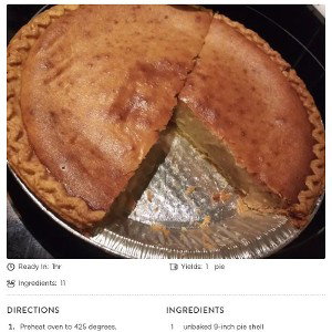 cause I want the bean pie
