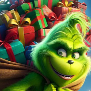 The grinch stole Christmas 