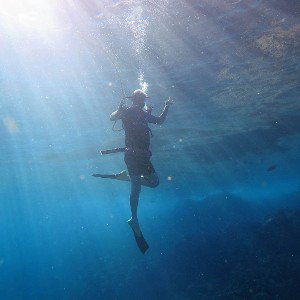 underwater