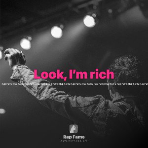 Look, I’m rich