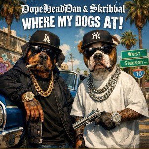 DopeHeadDan (feat. Skribbal) - Where my Dogs at