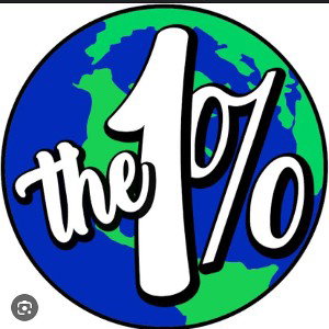 One ☝️ percent 