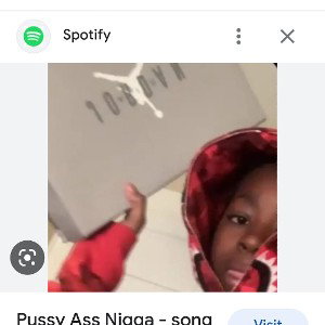 pussy ass niggas