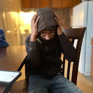 he get boomed walking to school-adrill