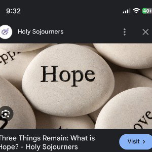 there is still hope 
