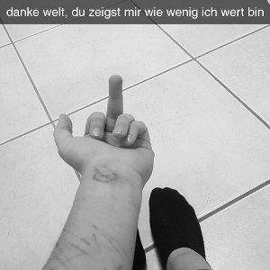 scheiss Welt  
