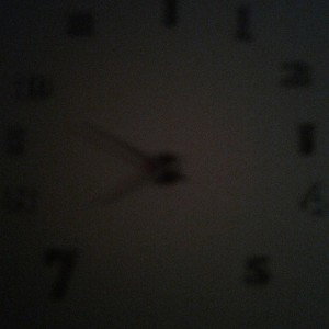 wasting time