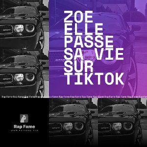 Zoe elle passe sa vie sur tiktok 