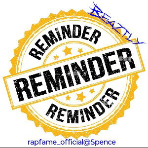 Just a reminder 