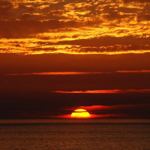 Good vibes sunset