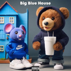 Big blue house