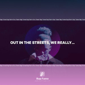 Out in the streets, we really wanna play