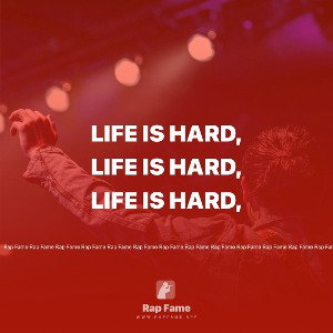 Life is hard,