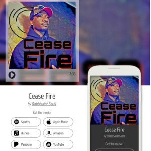 Cease Fire by Rabbisaint Sauti