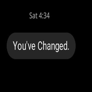 You Changed