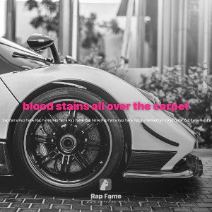 blood stains all over the carpet
