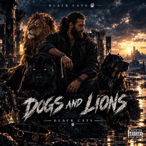Black Cats 🐾 Dogs and Lions 