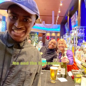 Jbrid is Me and the bartenders 