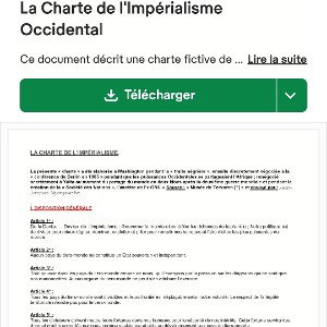 CHARTER OF IMPERIALISM BY MAXPAYNE 