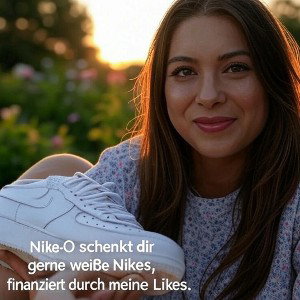 Warme Vibes, weiße Nikes