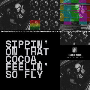 Sippin' on that cocoa, feelin' so fly