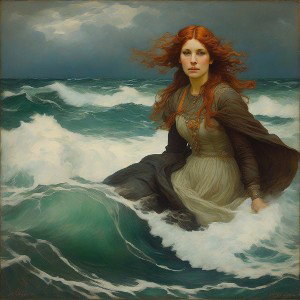 stormy sea