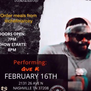 QUE K LIVE SE FEB 16 NASHVILLE 