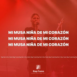 mi musa niña de mi corazón