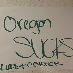 OREGON SUCKS