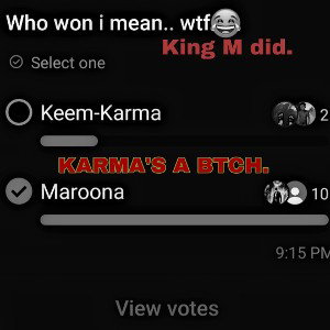 KARMA'S A B.