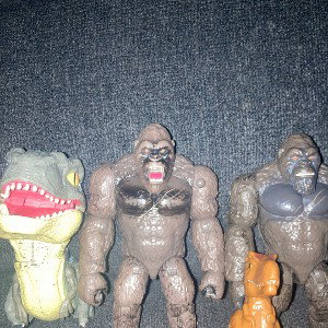 Y’all Scared kong ft baby lizard ft other kong ft baby dinosaur 