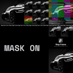 mask on