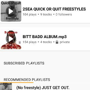 Go to my playlist and like my songs for support plz 🙏🏽