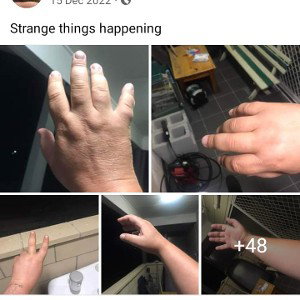 actual Jesus in following the hand