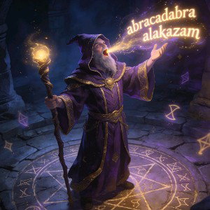 Abracadabra Alakazam !