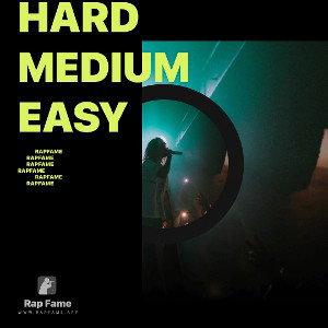 hard medium easy