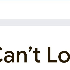 # i can't lose 