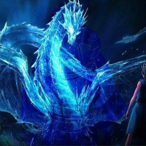 dragón de fuego azul(remix)