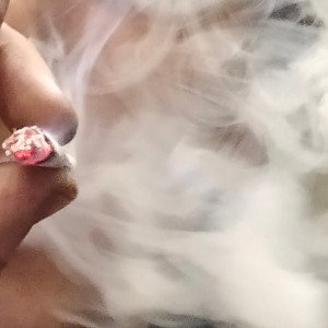 white smoke