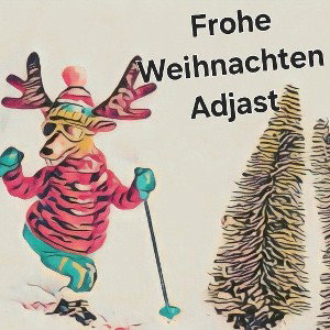 Frohe Weihnachten/ Adjast