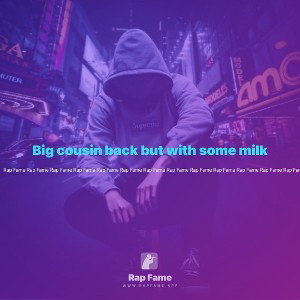 Big cousin back but with some milk