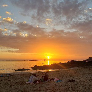 la plage 