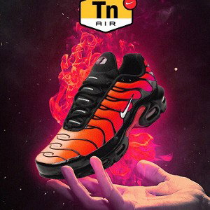 tn Nike au pieds 