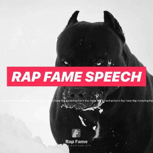 rap fame speech 