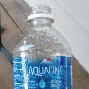 drinking up the water can't stop falling