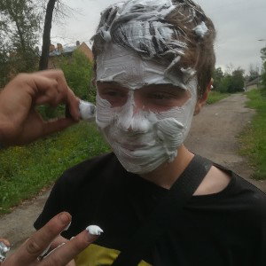 домой