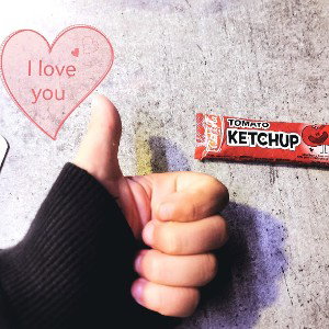 the ketchup 