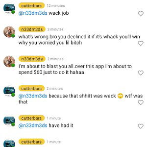 CRappin on these bitches 