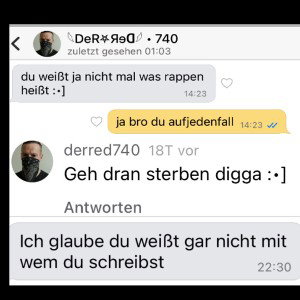 derred ist ein opfer