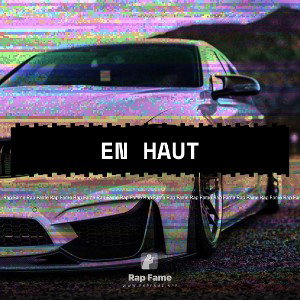 En haut